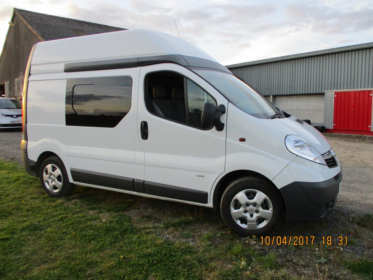 vauxhall movano high top camper for sale